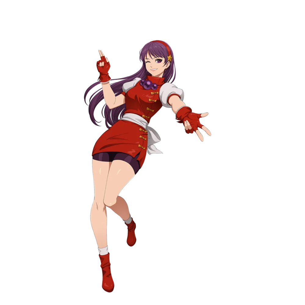 KOF 98 Asamiya Athena profile