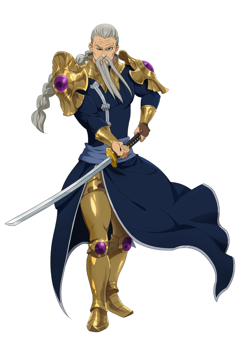 The Pleiades of the Azure Sky Captain Denzel profile