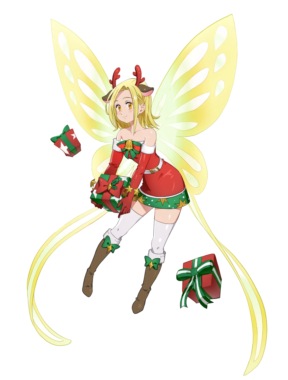 Fairy of Blessings Golden Wings Elaine profile